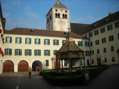 Cloister Monastery Bolzano Square