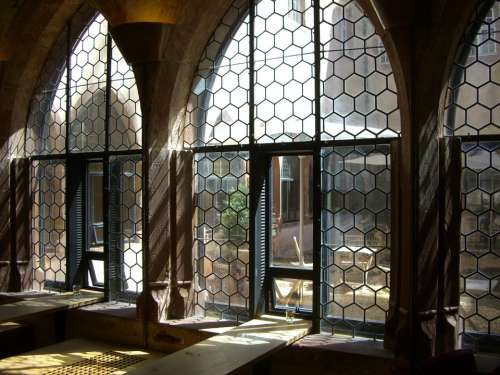 Cloister Window Augustinian Museum Light Shadow