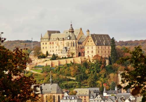 Closed Marburg Marburg Castle Germany Hesse