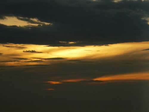 Cloud Sunset Sol Clouds