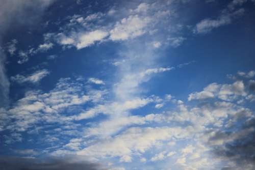 Clouds Nature Blue Sky Beautiful Afternoon