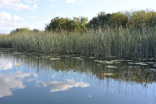 Clouds River Summer Water Sky Landscape Russia