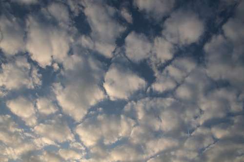 Clouds Stratocumulus Cloud Sky Fleecy Weather