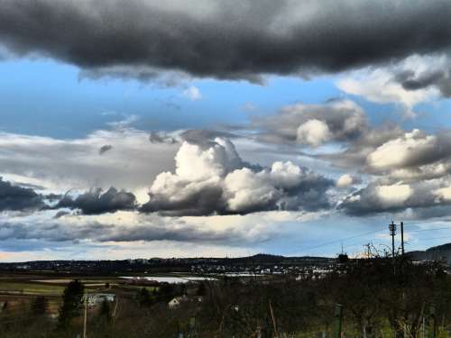 Clouds Sky Mood Storm Rain Forward