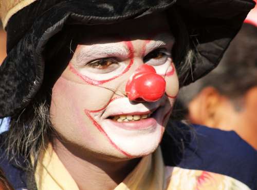 Clown Makeup Circus Fun Face Hat Party Carnival