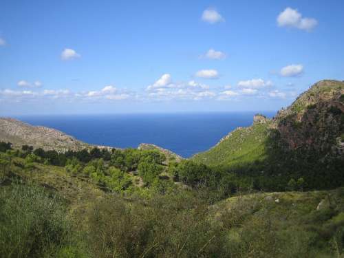 Coast Sea Rocky Coast Mediterranean