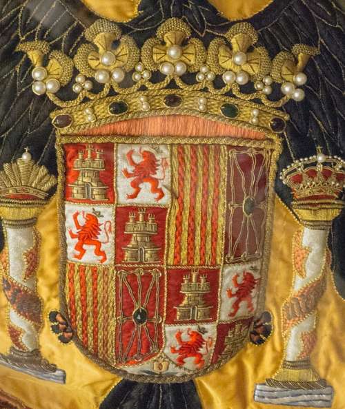 Coat Of Arms Spain Flag Castilla Leon Crown