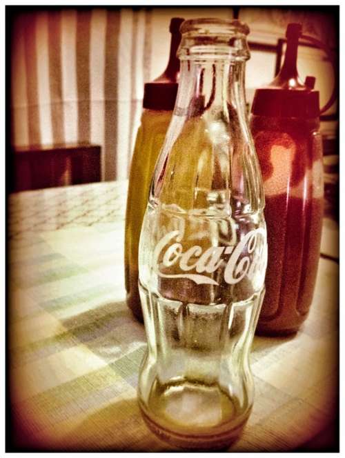 Coca Cola Grunge Coke Bottle Drink Beverage Soda