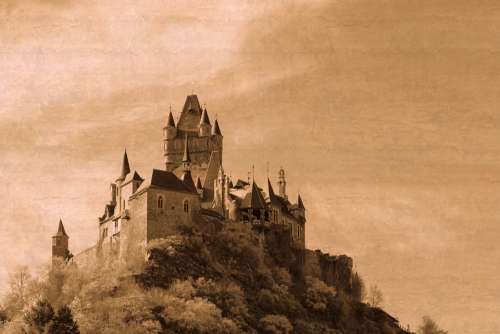 Cochem Castle Knight'S Castle Architecture Germany