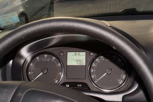 Cockpit Auto Speedometer Steering Wheel
