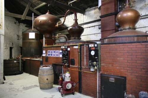 Cognac Production France French Vintage Warehouse