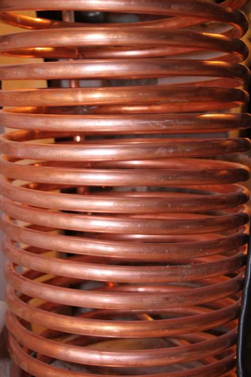 Coil Copper Diy Energy Heat Heating Pipe Solar