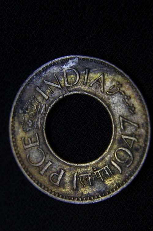 Coin Hole India Ancient Old Pice