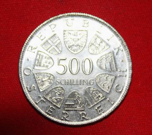 Coin Schilling Silver Currency