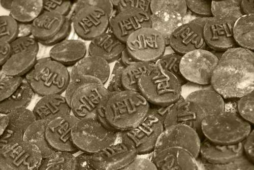 Coins Old Ancient Indian Historic Antique