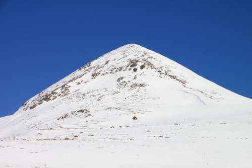 Cold Mountains Papusa Peak Retezat Snow Top