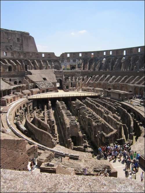 Colloseum Rome Italy Roman History Arena Romans