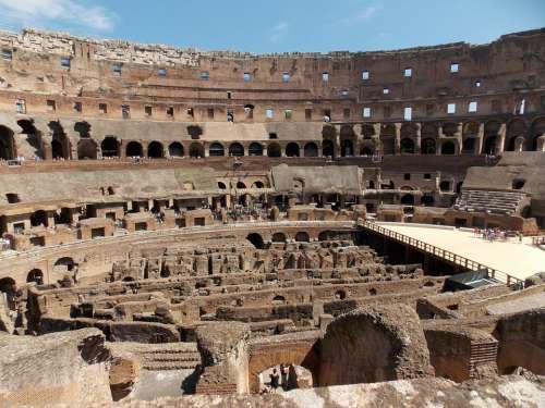 Colosseum Rome Italy Architecture Amphitheatre