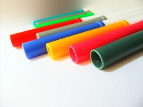 Colour Pens Felt Tip Pens Art Colours Plastics