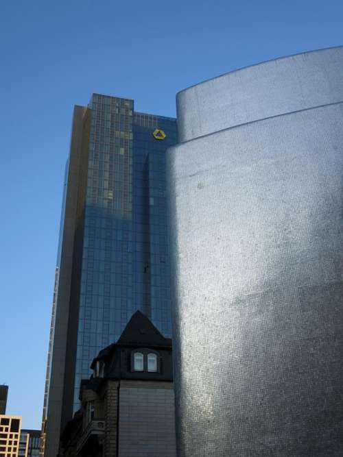 Commerzbank Frankfurt Architecture Bank Skyscrapers