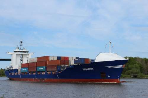 Container Ship Ship Freighter Container Nok