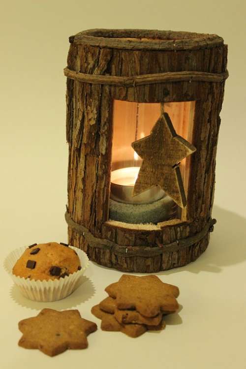 Cookie Muffin Cookies Candlelight Rustic Brown