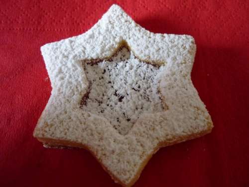 Cookie Christmas Biscuit Pastries Star Sweet