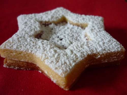 Cookie Christmas Biscuit Pastries Star Sweet