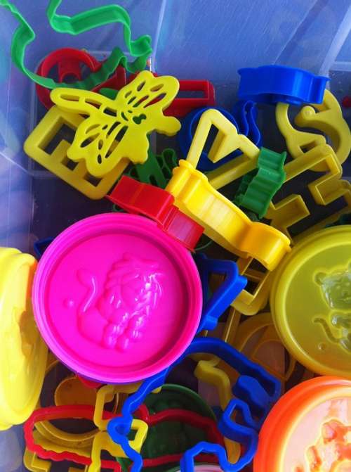 Cookie Cutters Playdoh Make Create Fun Bright