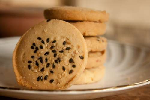 Cookies Baked Biscuits Sweets Snack Delicious