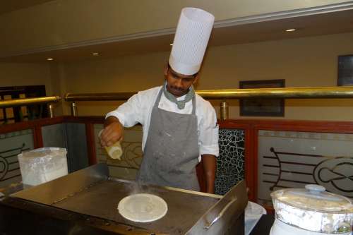 Cooking Cook Dosa Pancake Snack Food Cuisine
