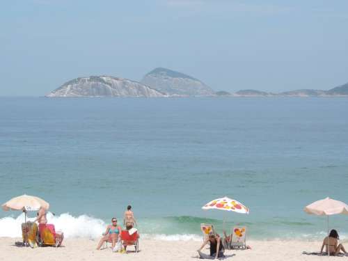 Copacabana Rio De Janeiro Vacation Brazil Beach