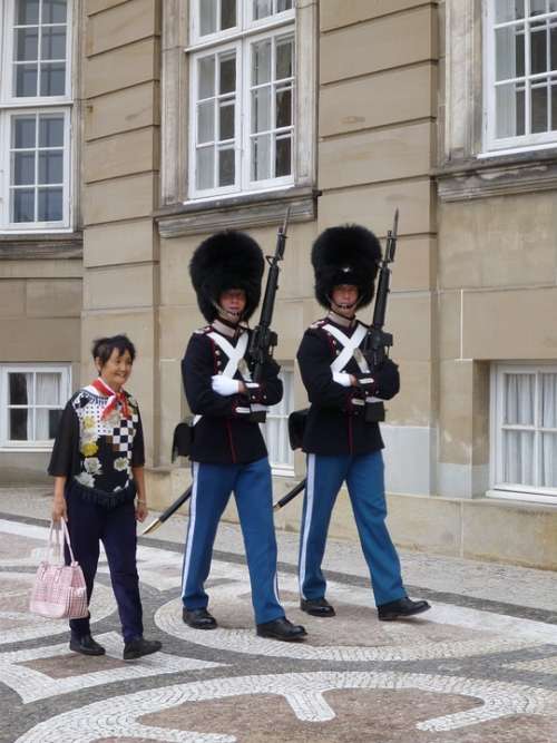 Copenhagen Guards Uniforms Parade