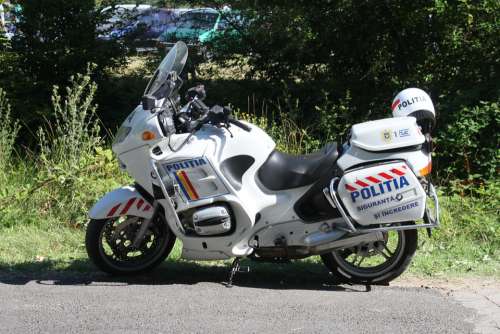 Cops Crews Motorcycle Police Romanian Safety