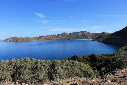 Corsican Maquis Island Island Of Beauty Landscape