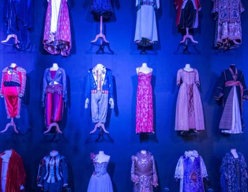 Costumes Models Opera Old Exhibition Rows