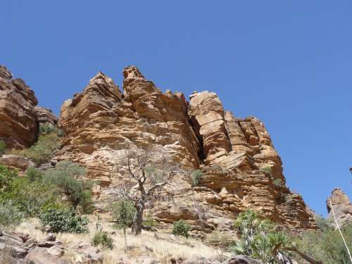Crag Mali Africa Rock