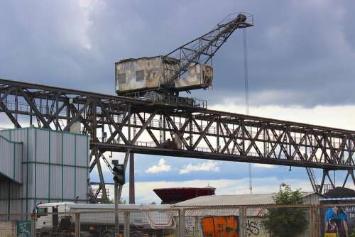 Crane Port Industry Harbour Cranes Harbour Crane