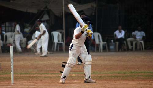 Cricket Batsman Ball Game India Competition Player