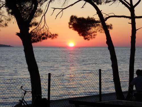 Croatia Sunset Rest