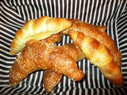 Croissants Croissant Baked Goods Eat Bread