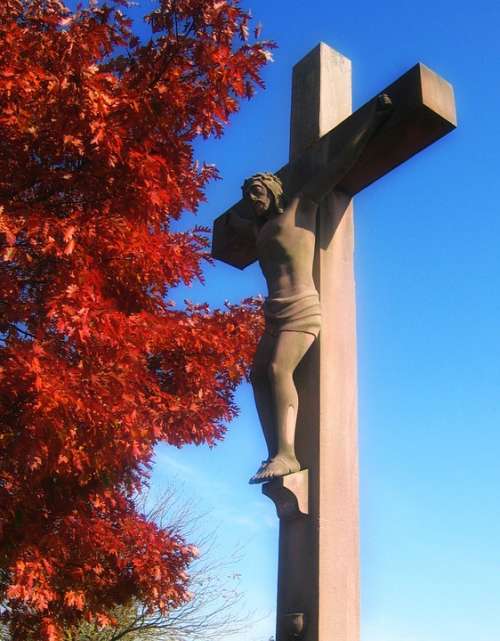 Crucified Crucifixion Cross Jesus Christian Church