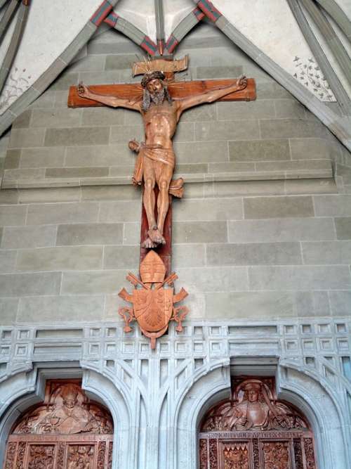 Crucifix Jesus Christ Constance Church Cross