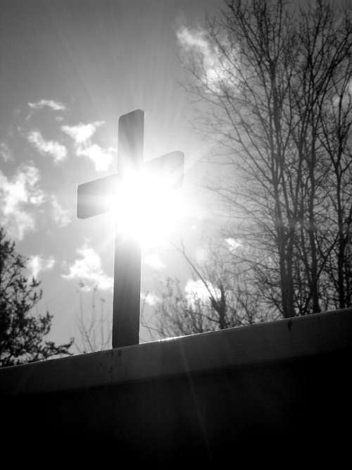 Crucifix God Cross Silhouette Religion