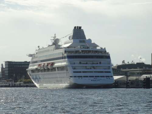 Cruise Ship Passenger Ship Port Baltic Sea Kiel