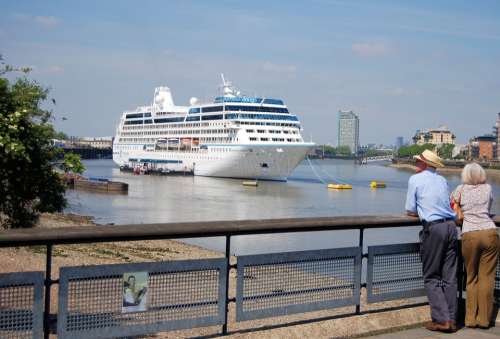 Cruise Liner Tourism Ocean Going Shipping Travel