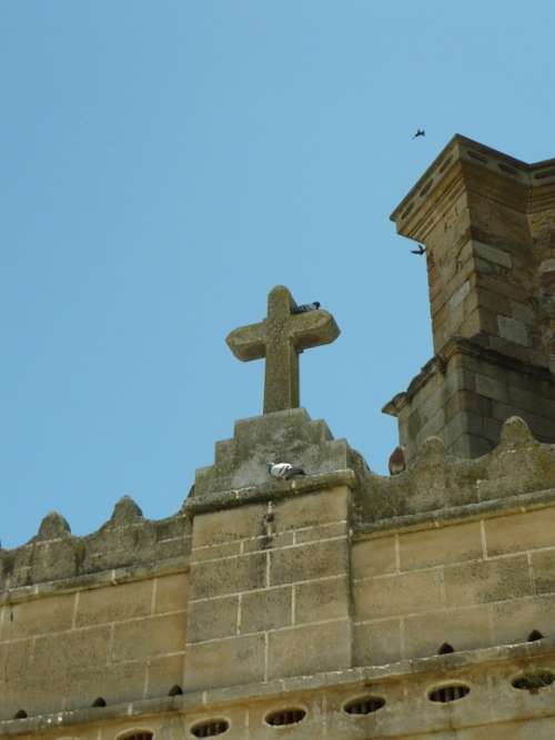 Cruz Stone Gothic Church Catholic Auction Parish