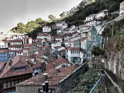 Cudillero People Asturias Houses
