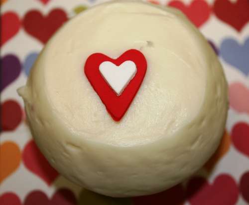 Cupcake Heart Love Valentine Cake Sweets Candy
