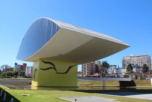 Curitiba Oscar Niemeyer Museum Of The Eye Brazil